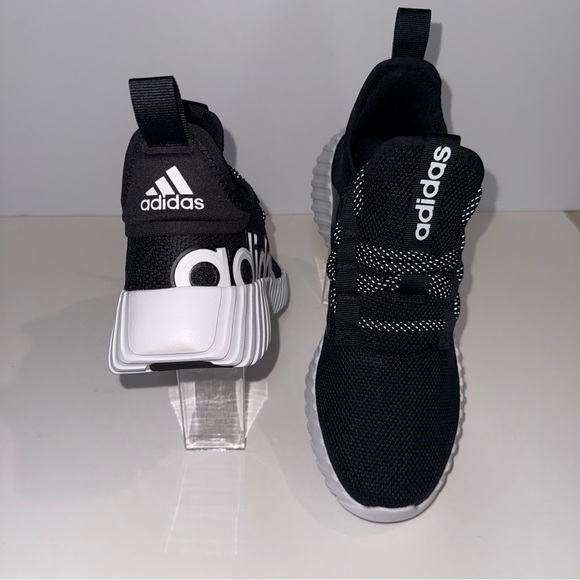 Adidas Black and White Athletic Shoes main image 4